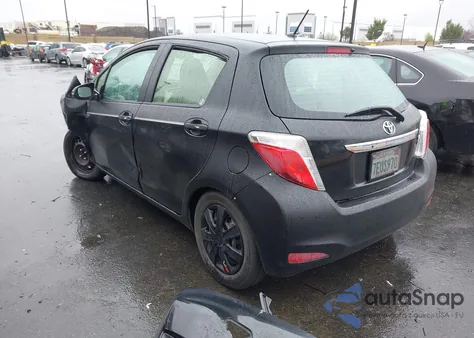 2013 Toyota Yaris L z USA, uszkodzony, nr VIN JTDKTUD3XDD561039